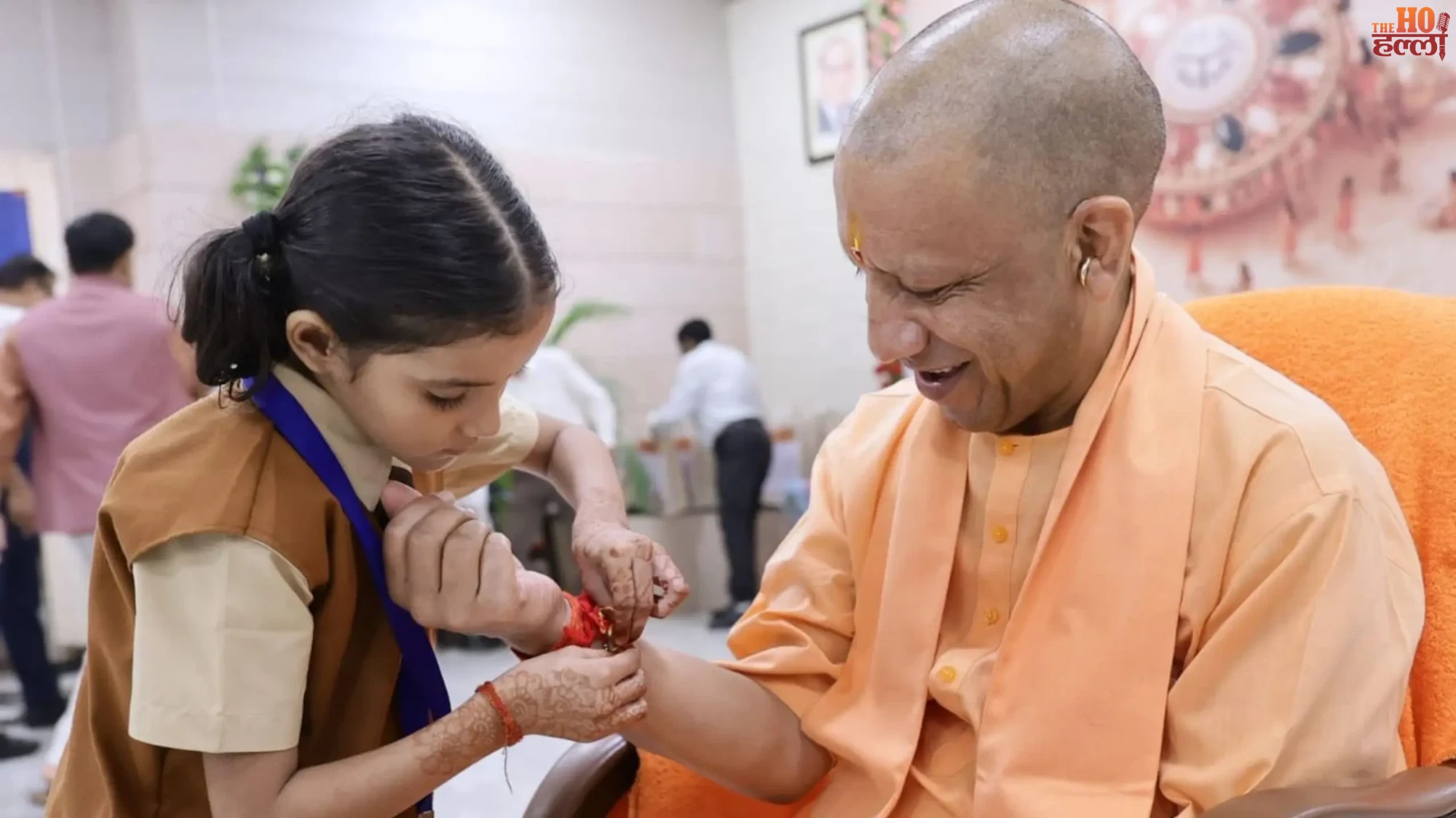 yogi-adityanath-raksha-bandhan-daughters-sneh-bandhan