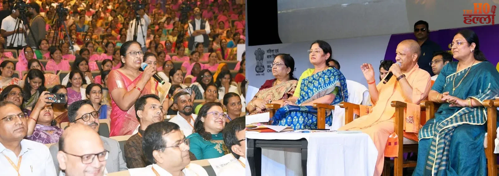cm-yogi-varanasi-national-nutrition-month-anganwadi-liquor-mafia-attacks