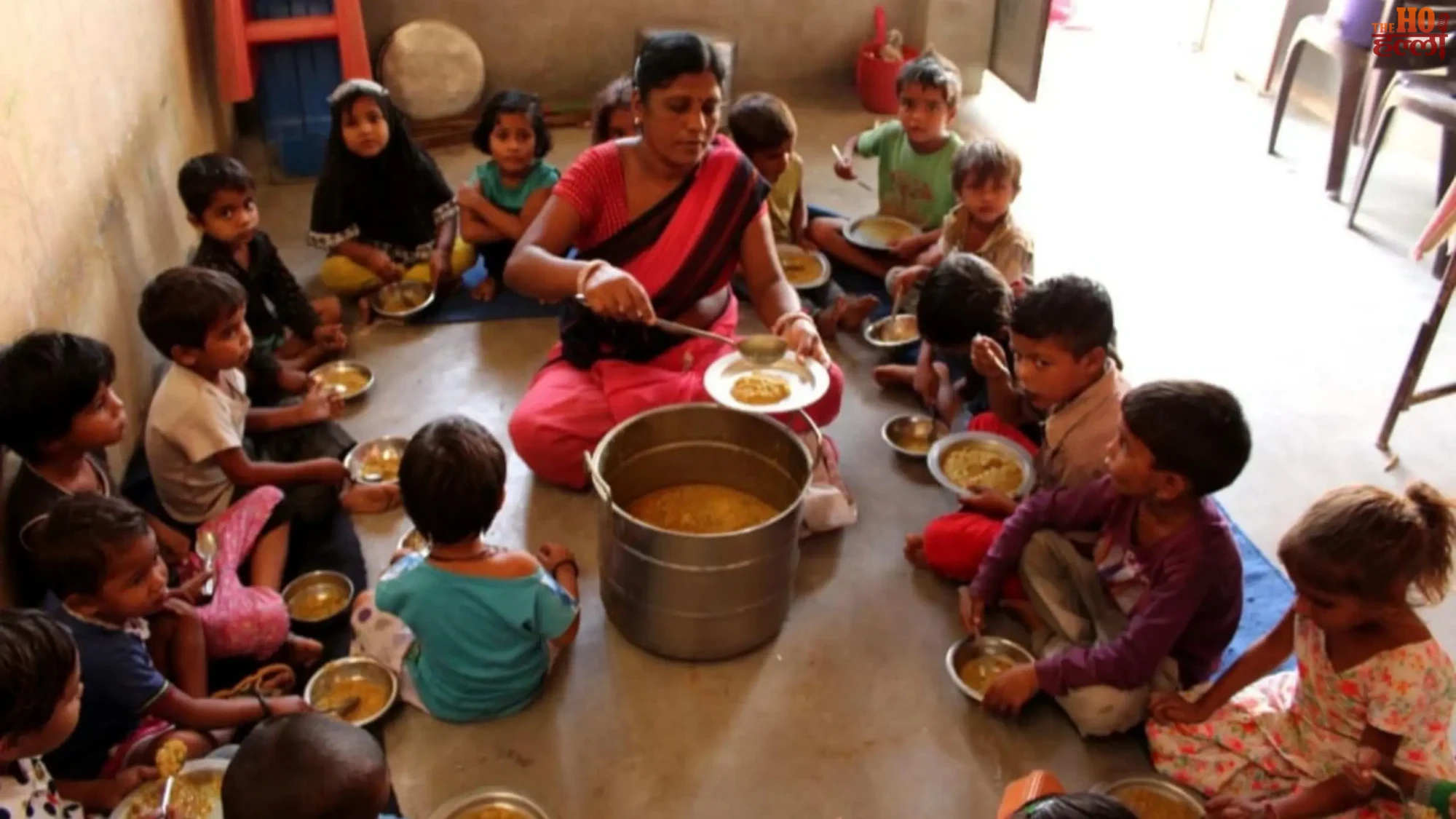 anganwadi-hot-cooked-meal-32-88-lakh-children-up
