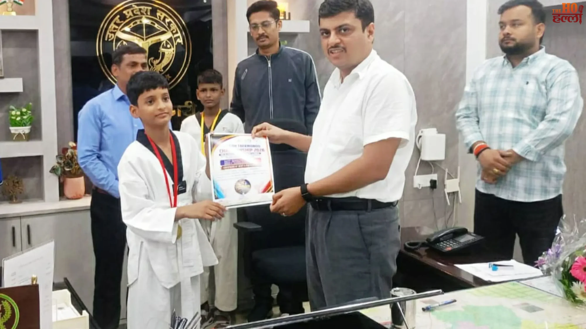 barabanki-taekwondo-championship-dm-ishaan-pratap-singh-honors-players (2)