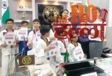 barabanki-taekwondo-championship-dm-ishaan-pratap-singh-honors-players