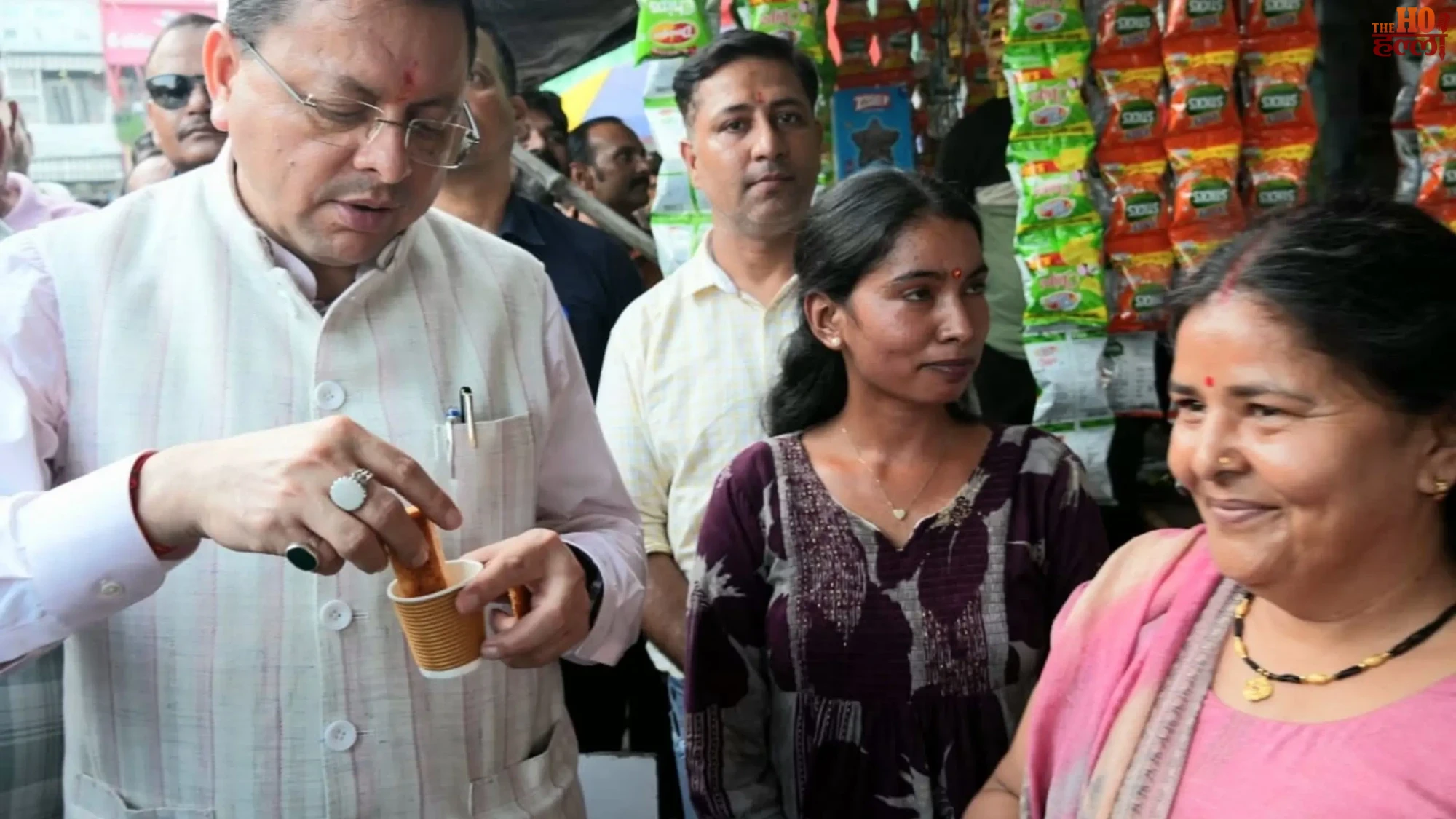 cm-pushkar-singh-dhami-khatima-visit-local-vendor-child-treatment-support (3)