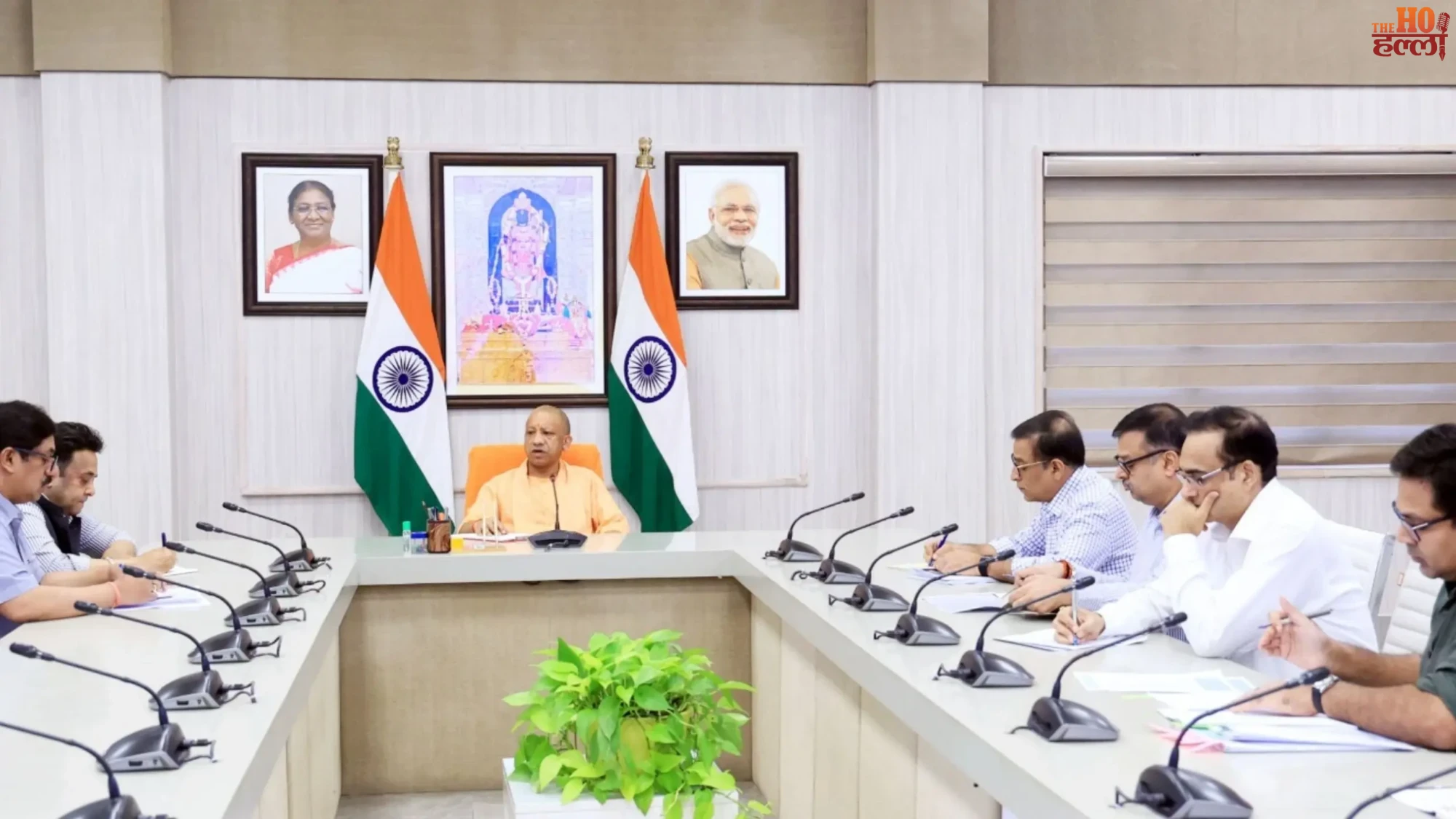 cm-yogi-chitrakoot-flood-review-survey-mandakini-river