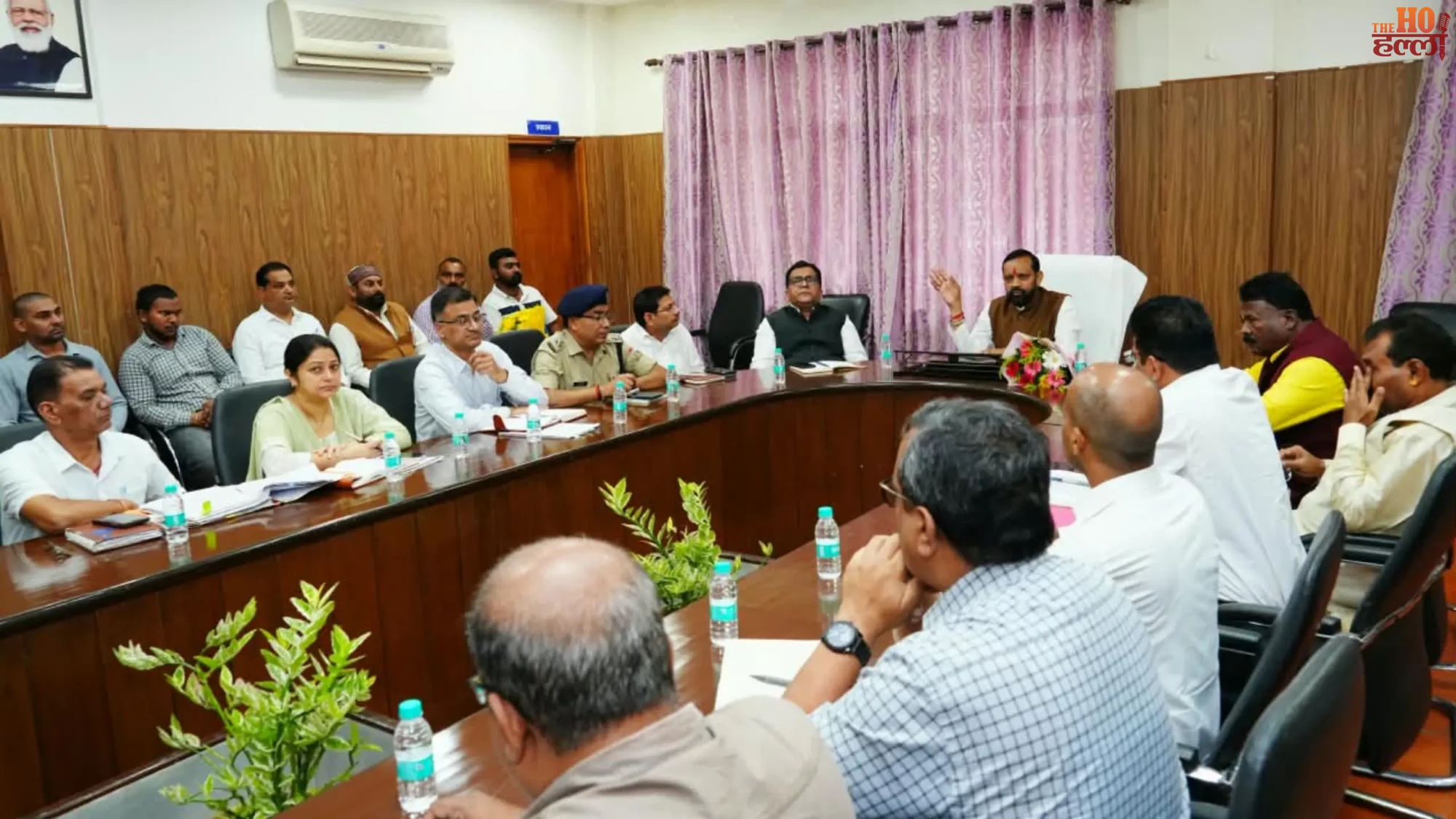 dehradun-national-safai-karamchari-commission-chairman-bhagwat-prasad-makwana-review-meeting
