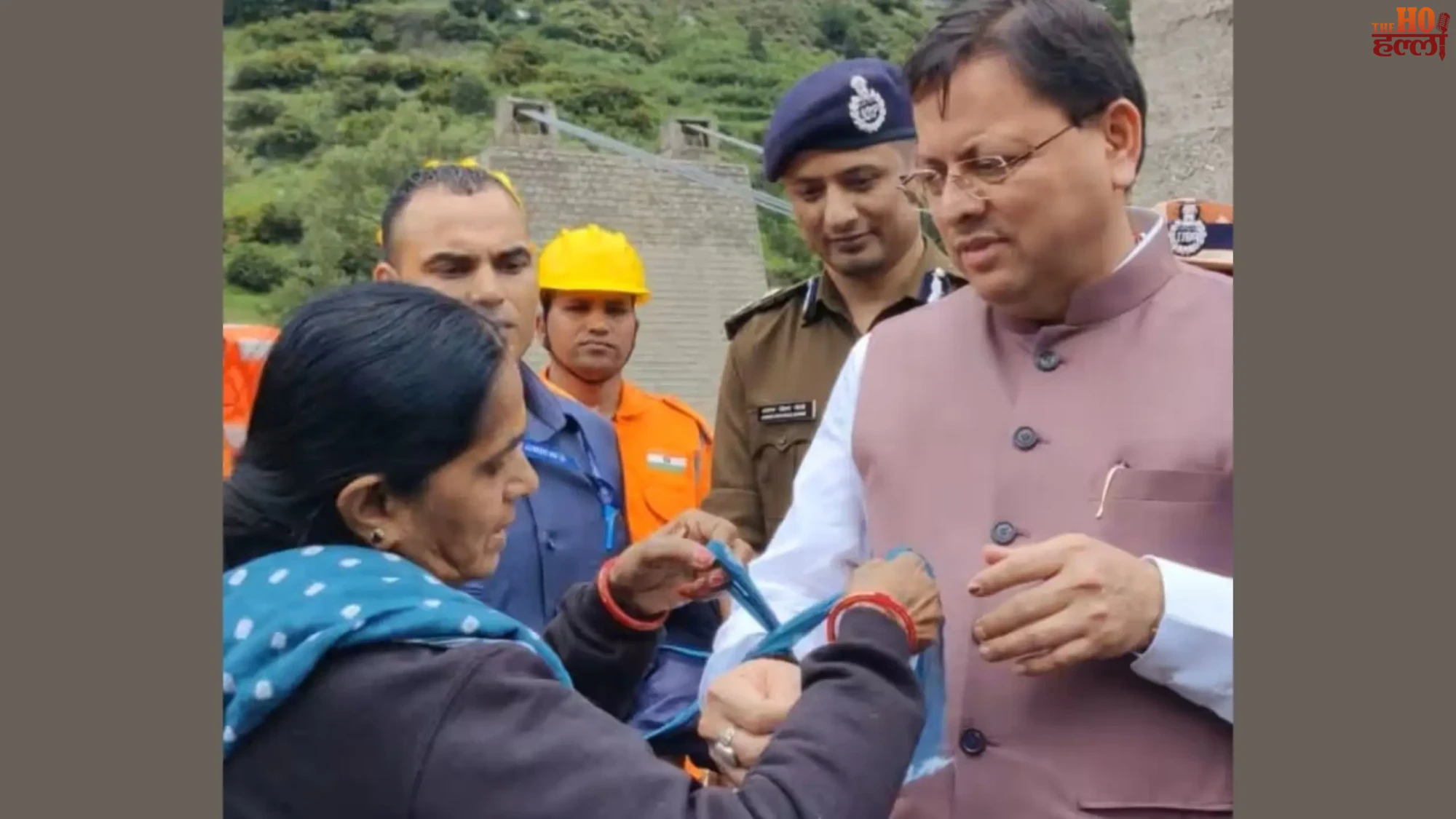 dhangauri-barolia-sends-rakhi-to-cm-pushkar-singh-dhami-dharali-disaster