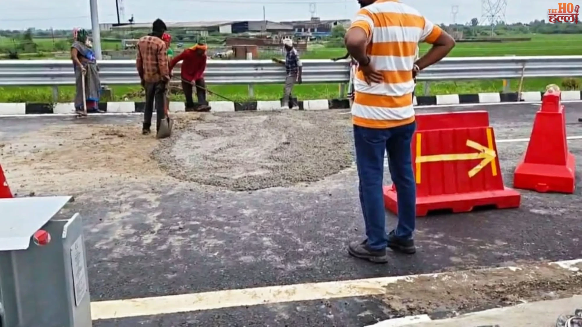 ganga-expressway-cave-in-unnao-basiratganj-toll-plaza-repair (2)