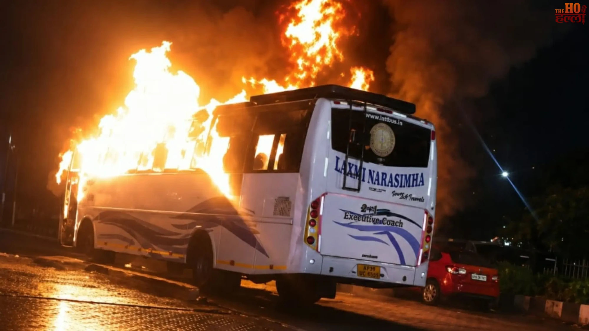 greater-noida-yamuna-expressway-bus-fire-nine-dead-driver-conductor-arrested