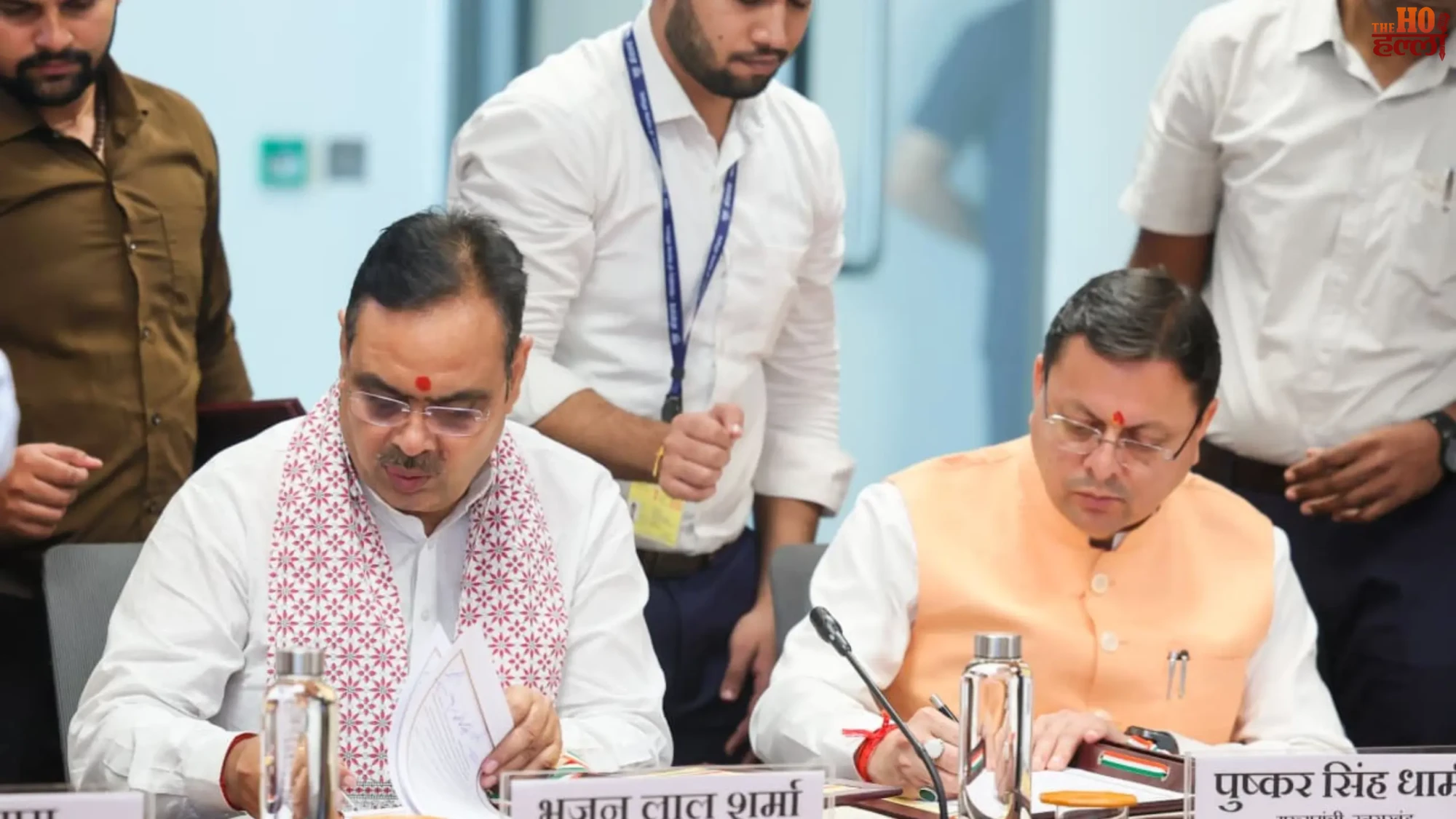 kishau-dam-project-mou-signed-pushkar-singh-dhami-yogi-adityanath-amit-shah (3)