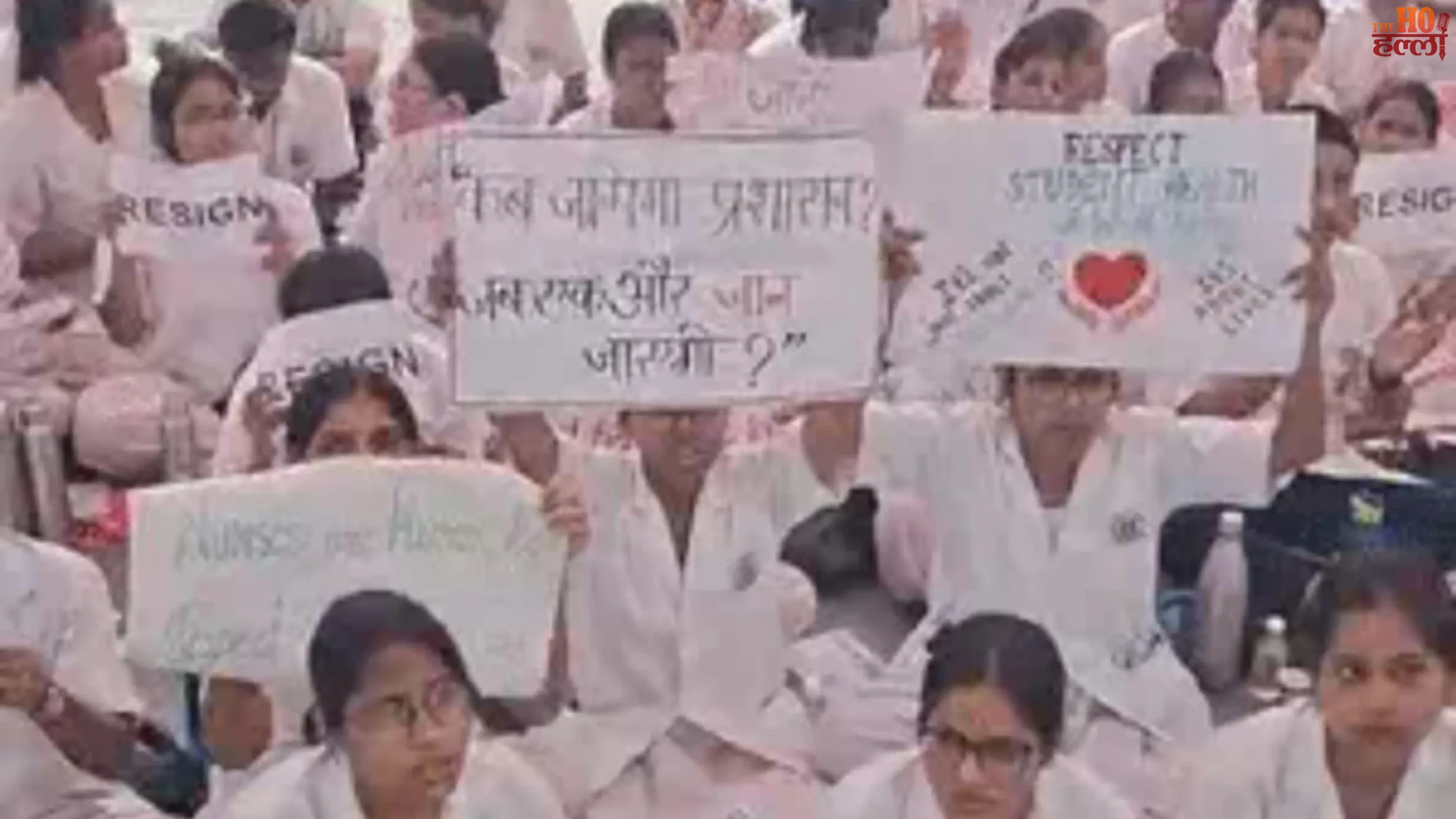 lucknow-kgmu-nursing-student-divyanshi-yadav-dengue-death-protest-dean-action (2)