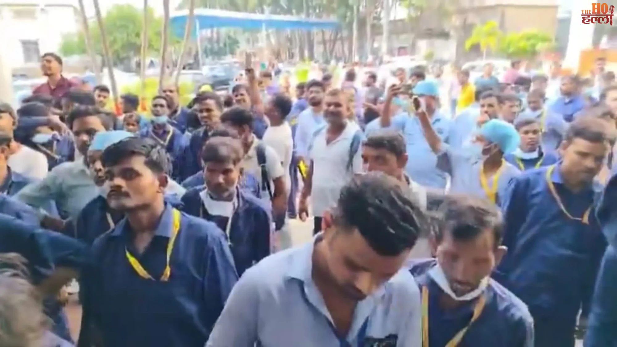 lucknow-lohia-hospital-sanitation-workers-protest-security-guard-clash-fir (2)