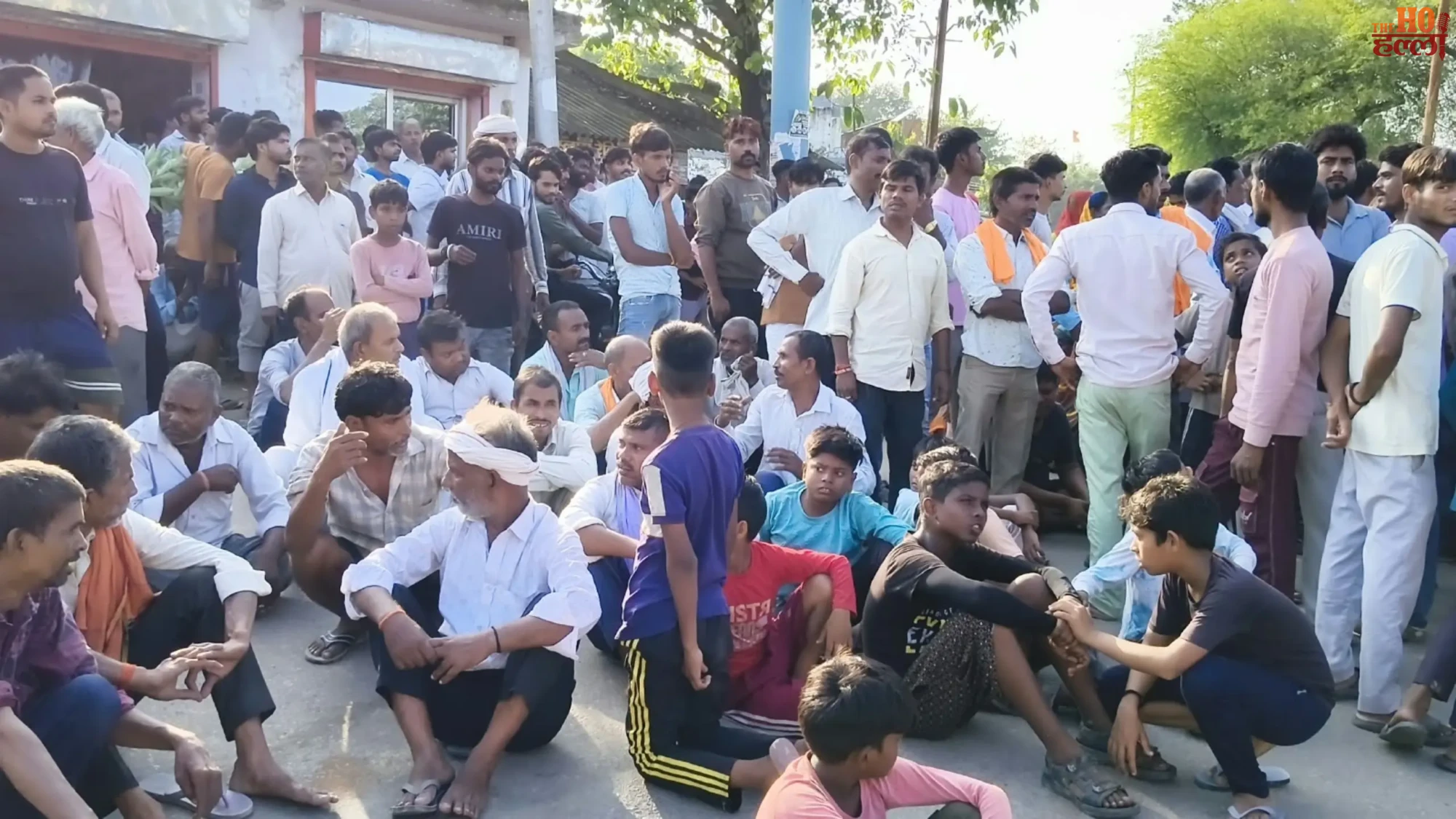 lucknow-news-malihabad-chota-hathi-accident-elderly-dead-protest (2)