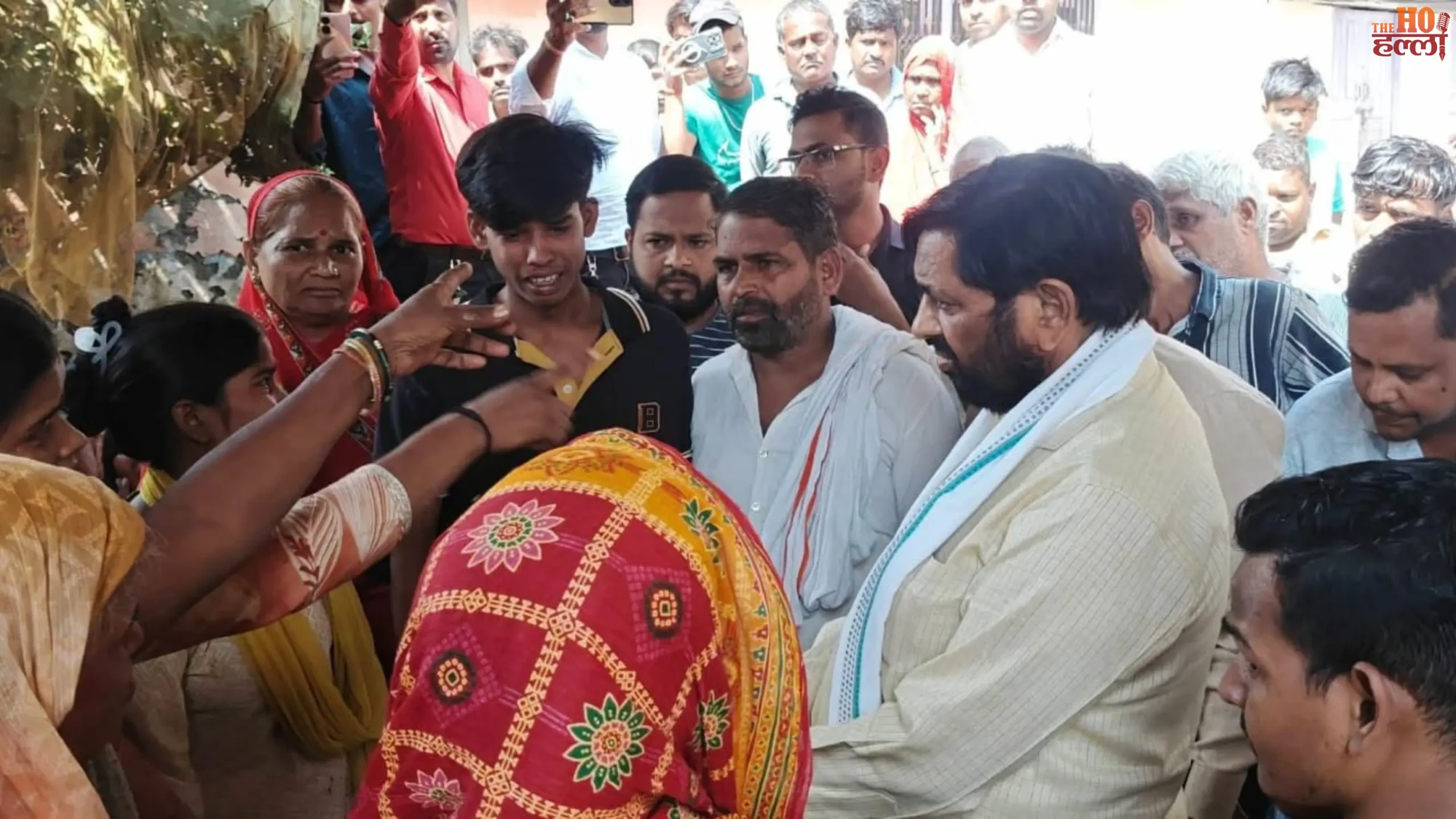 lucknow-news-malihabad-chota-hathi-accident-elderly-dead-protest