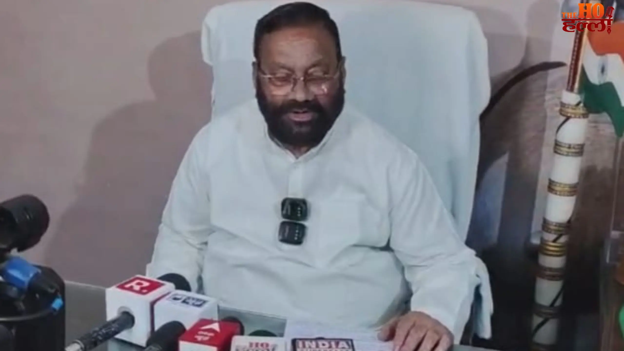 lucknow-swami-prasad-maurya-press-conference-yogi-government-law-and-order