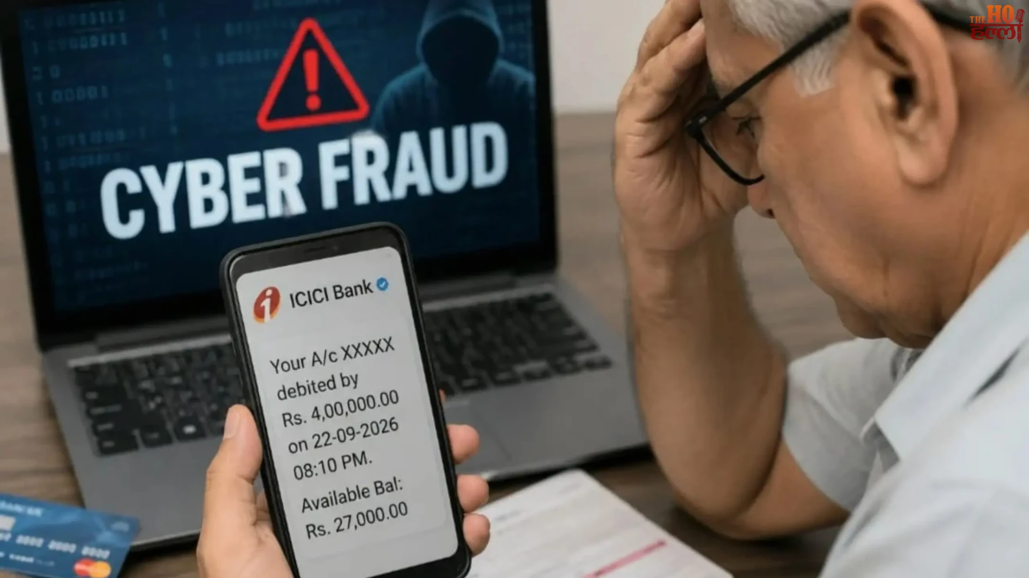 prayagraj-news-senior-citizen-card-cyber-fraud-8-lakh-rupees-fir
