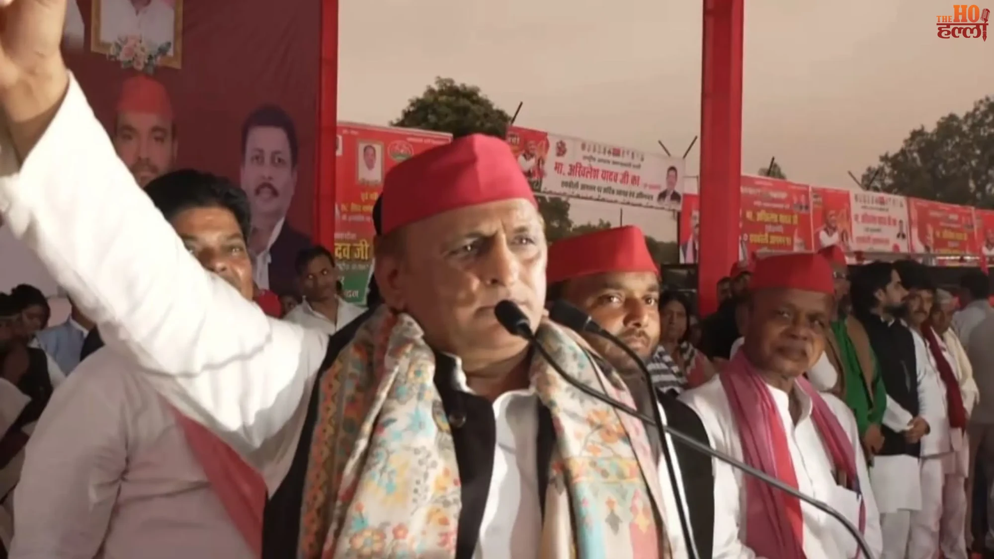 raebareli-news-akhilesh-yadav-pda-rath-yatra-gic-ground-rally