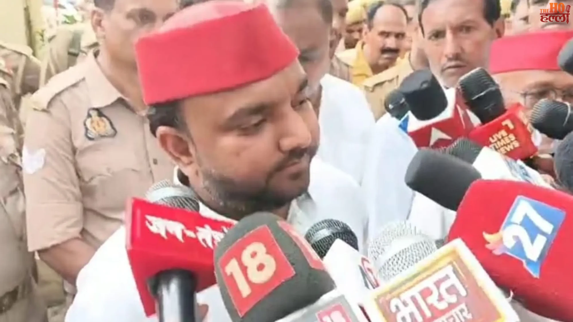 raebareli-sp-office-clash-samajwadi-party-abvp-police-mla (3)