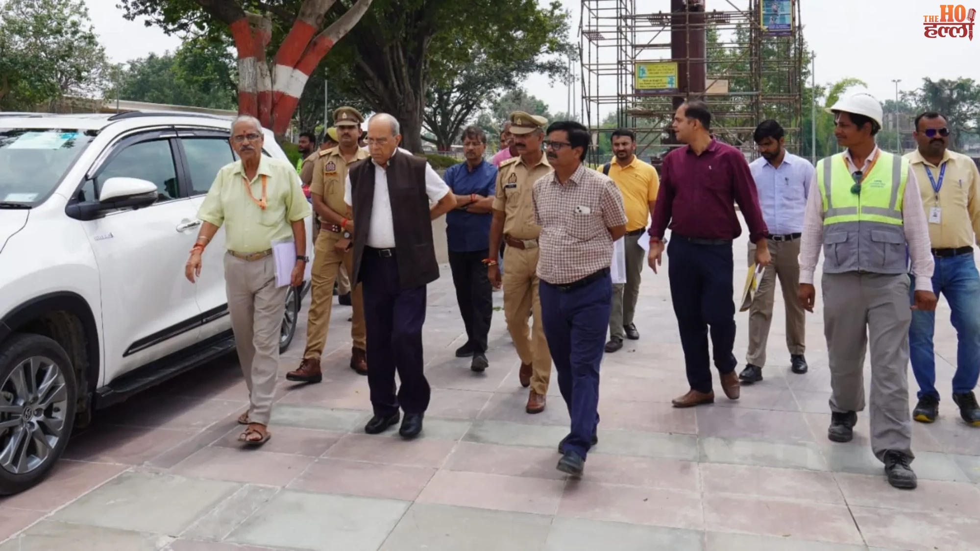 ram-mandir-ayodhya-nripendra-mishra-inspection-memorial-pillar (2)