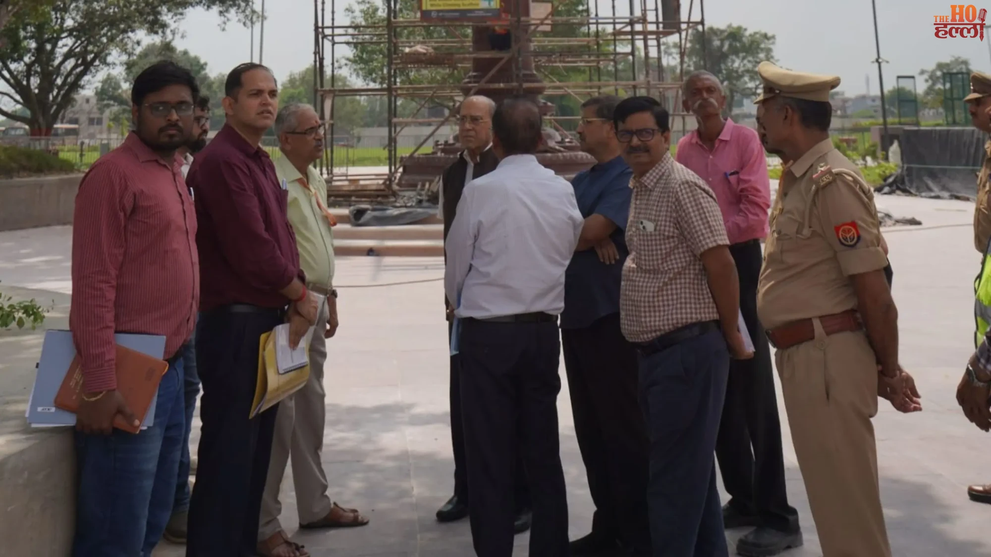 ram-mandir-ayodhya-nripendra-mishra-inspection-memorial-pillar