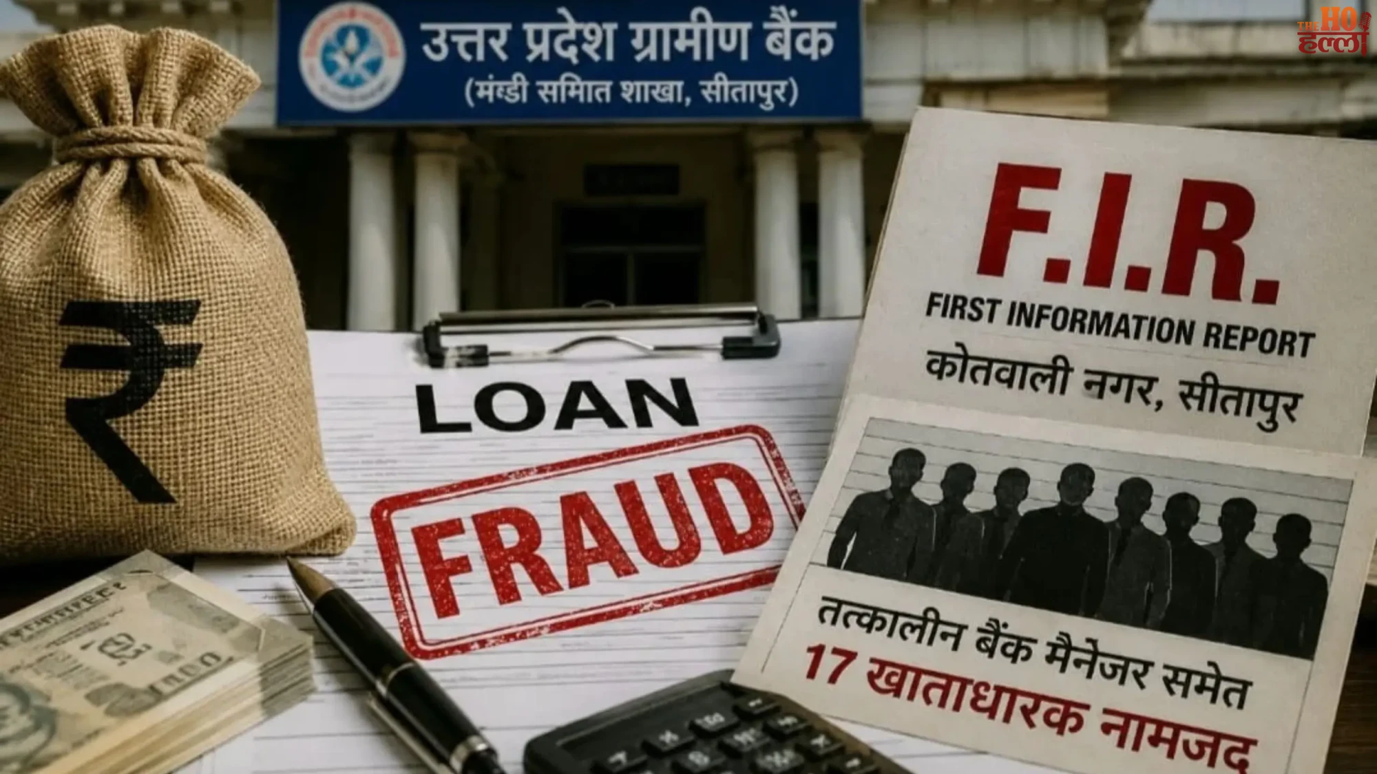 sitapur-news-bank-manager-customers-loan-fraud-44-lakh-fir