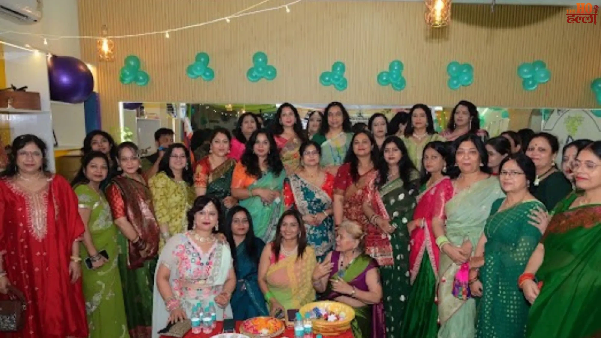 teej-utsav-lucknow-nandita-mishra-teej-queen-gomti-nagar-celebration