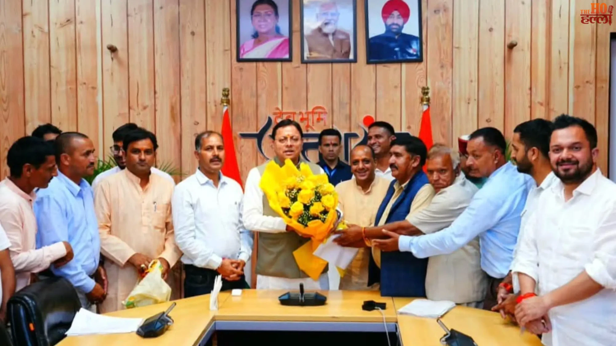 uttarakhand-cm-pushkar-singh-dhami-uttarkashi-development-delegation-meeting