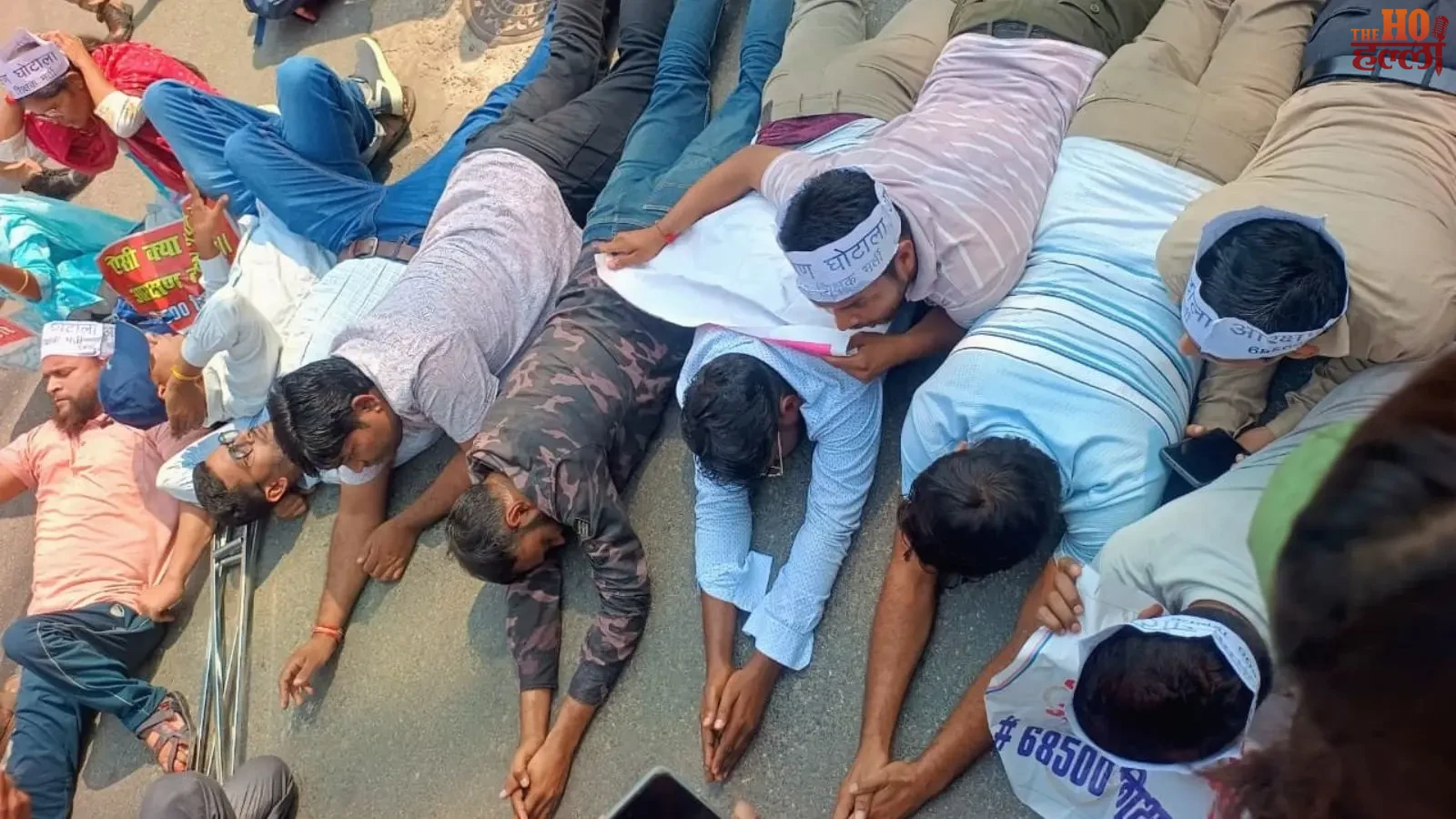 68500-shikshak-bharti-protest-keshav-maurya-lucknow (2)