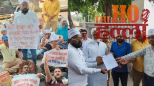 68500 Shikshak Bharti : मंत्री आवास पर अभ्यर्थियों का हल्लाबोल, आरक्षण के मुद्दे पर सरकार को घेरा