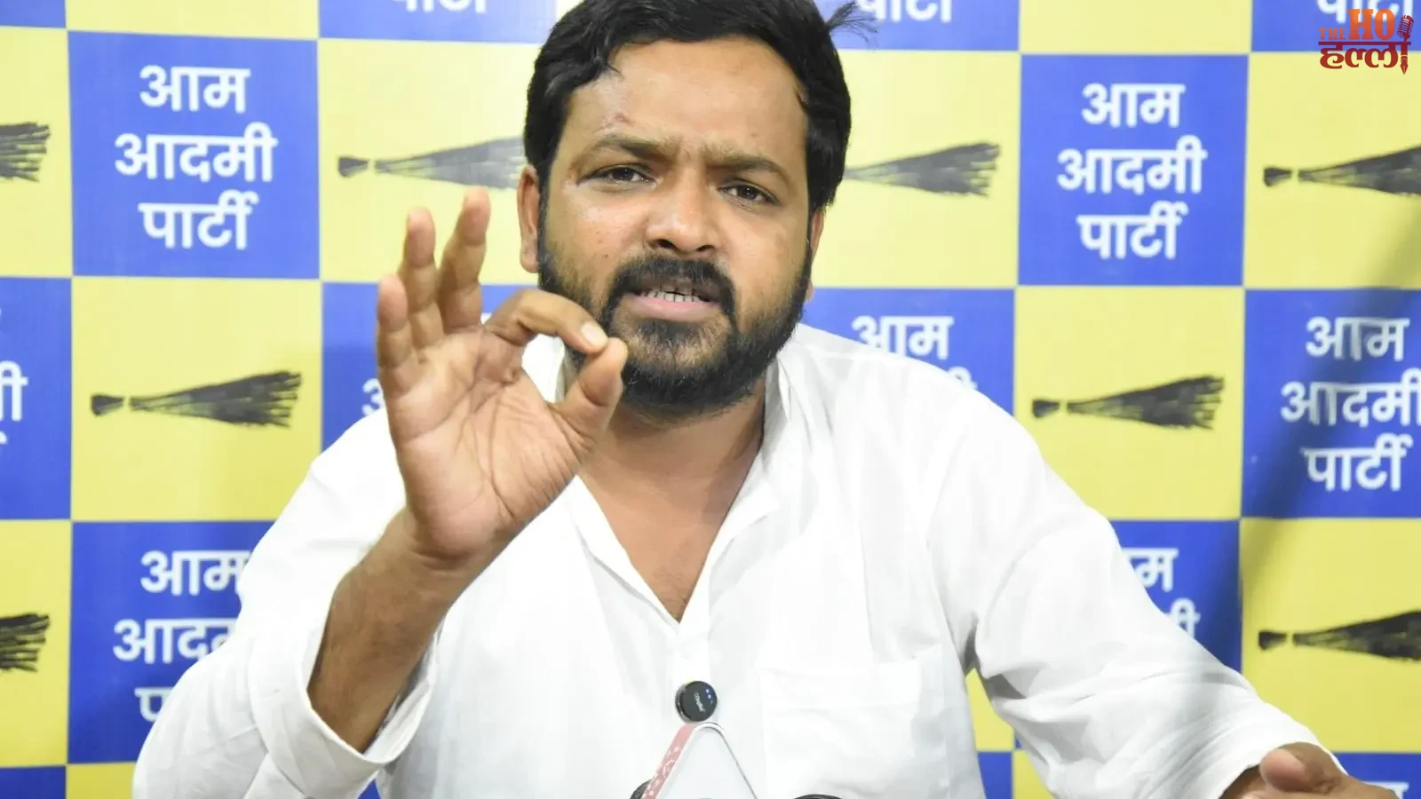 aap-sir-protest-lucknow-october-9-gyanesh-kumar-resignation