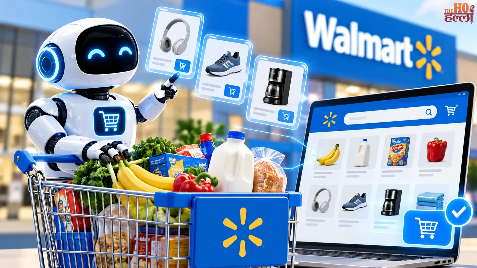 Walmart Agent Gateway और Agent Profiles से AI एजेंट सामान खोजने और खरीदने में मदद करेंगे।
