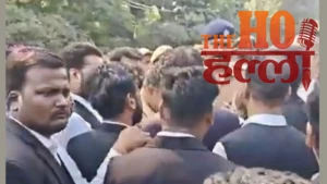 प्रयागराज न्यूज : वकीलों के चक्काजाम में फंसे डॉक्टर को कार से खींचकर पीटा, SRN ट्रामा सेंटर में काम ठप