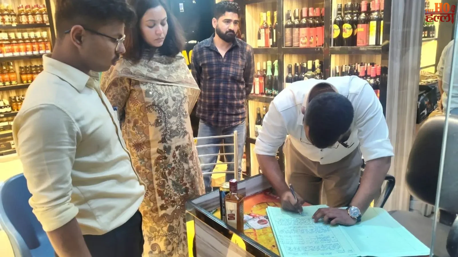 dehradun-news-wine-shops-raid-overrating-batch-number