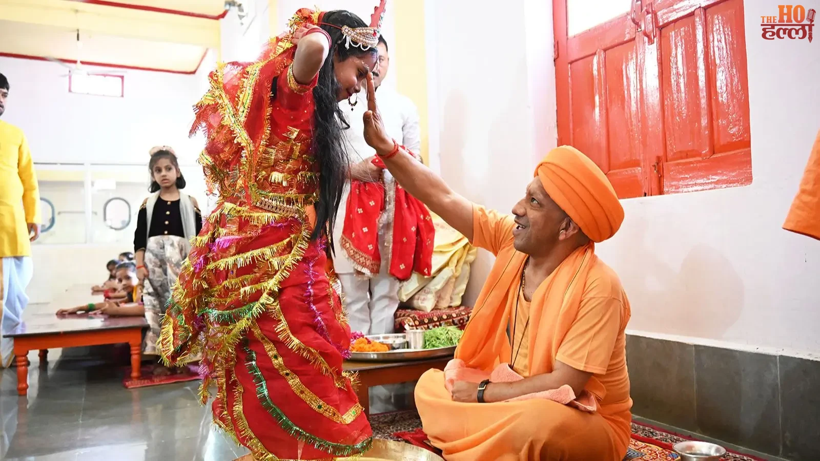 gorakhnath-temple-mahanavami-kanya-pujan-yogi (2)