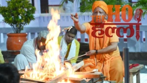 Gorakhpur News : गोरखनाथ मंदिर में आधी रात तक चली शक्ति आराधना, योगी ने की लोक कल्याण की कामना