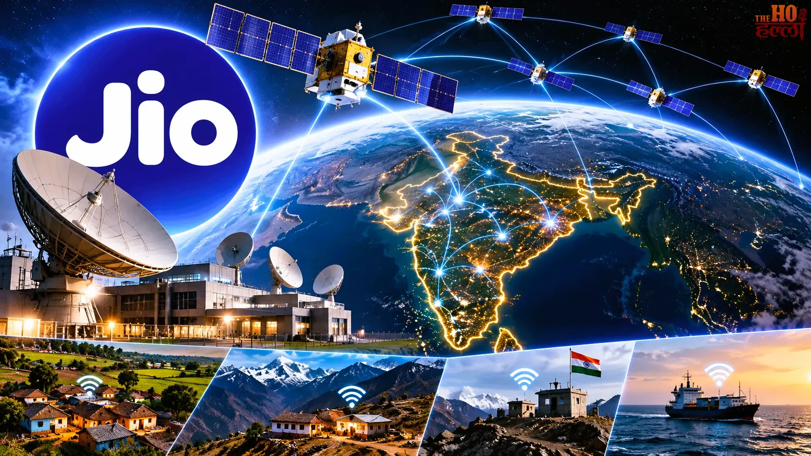 Jio’s Satellite Network Across India