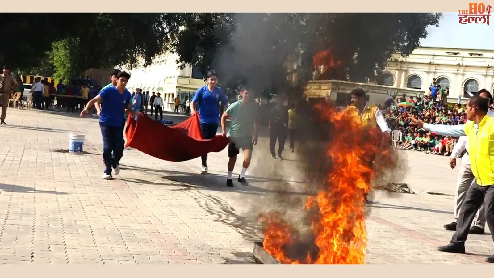 la-martiniere-college-lucknow-emergency-drill-fire-safety-disaster-management