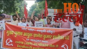Lucknow News: CEC ज्ञानेश कुमार के खिलाफ सड़कों पर संग्राम, SIR पर रोक से लेकर उठाए 6 बड़े सवाल