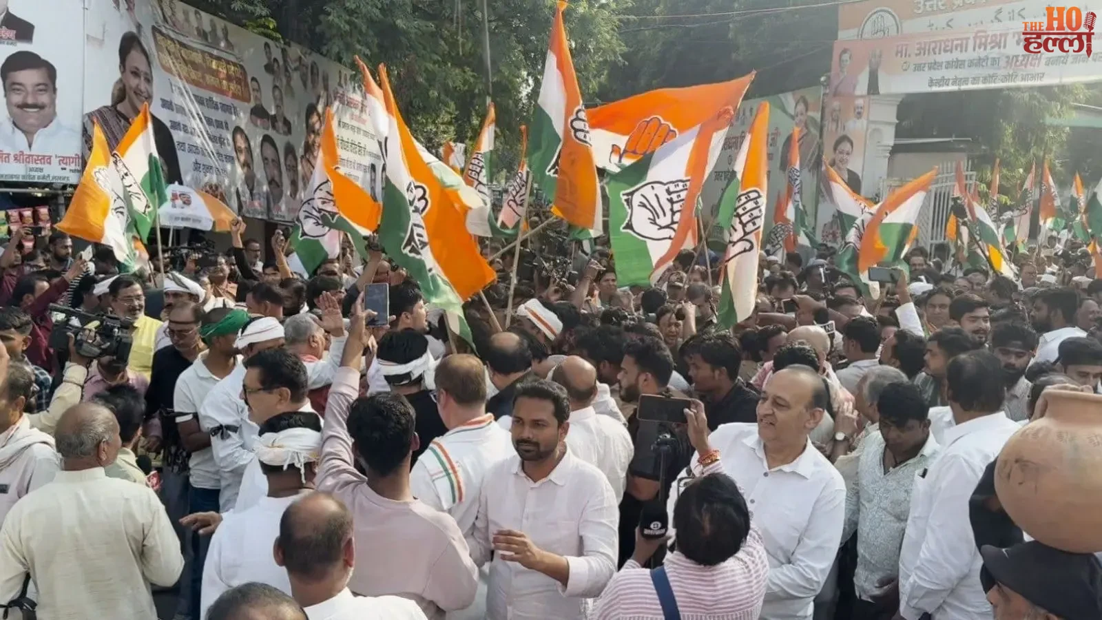 lucknow-congress-protest-gyanesh-kumar-resignation-aradhana-mishra (2)