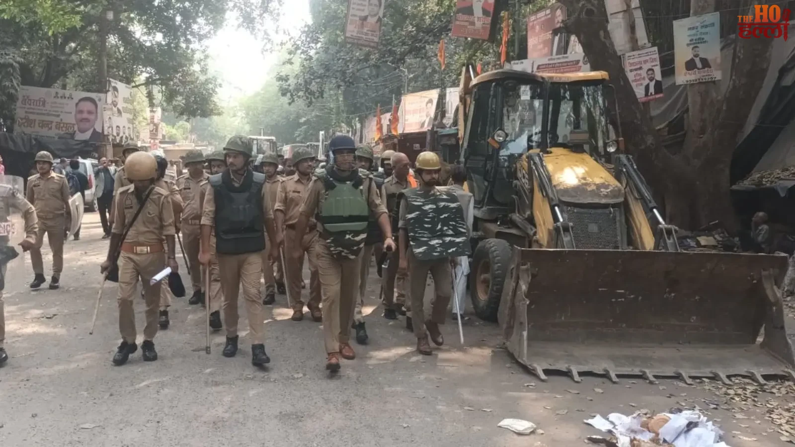 lucknow-court-bulldozer-action-lawyers-protest (2)