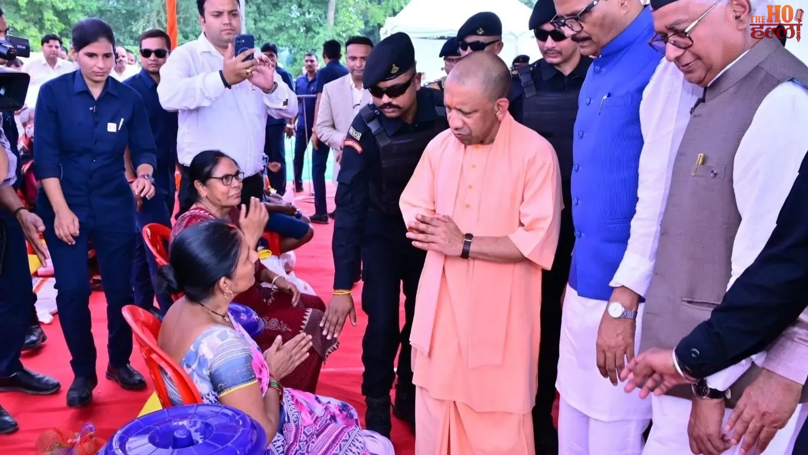 lucknow-gomti-flood-cm-yogi-aerial-survey-relief-tendu-bund-announcement (3)