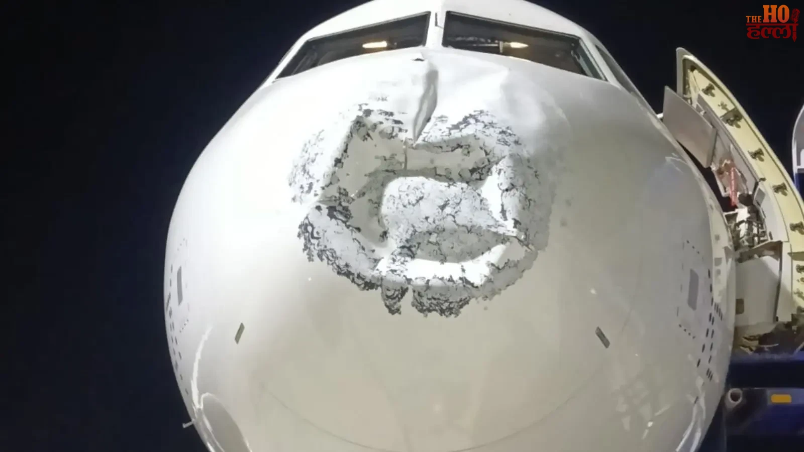 lucknow-indigo-flight-6e925-turbulence-nose-damaged-17000-feet