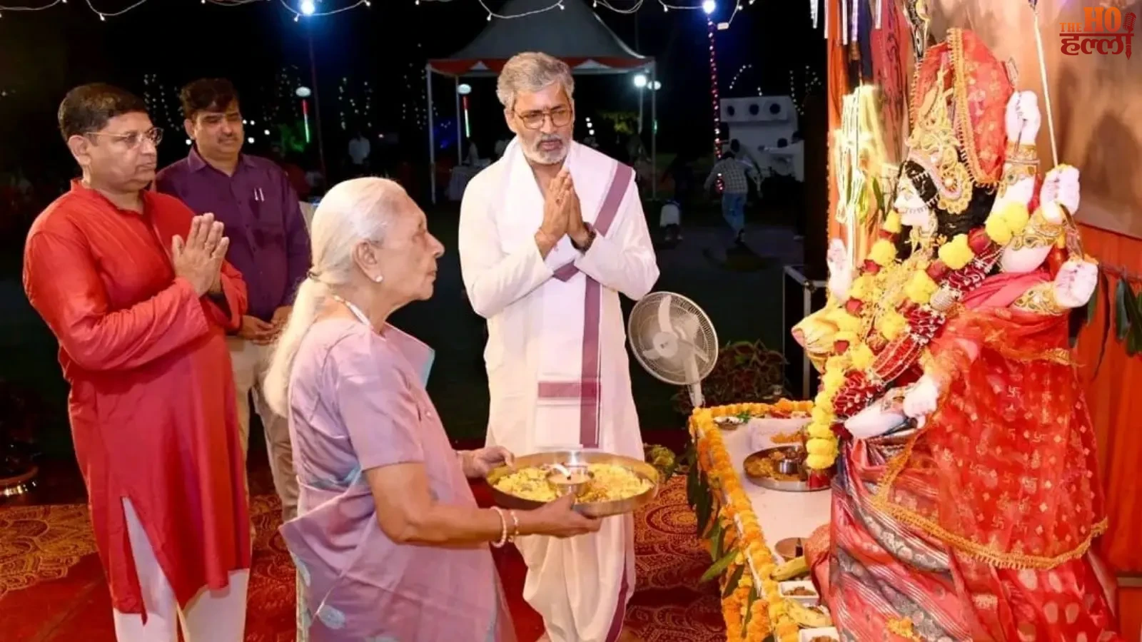 lucknow-jan-bhavan-garba-mahotsav-anandiben-patel-swatantra-dev-singh
