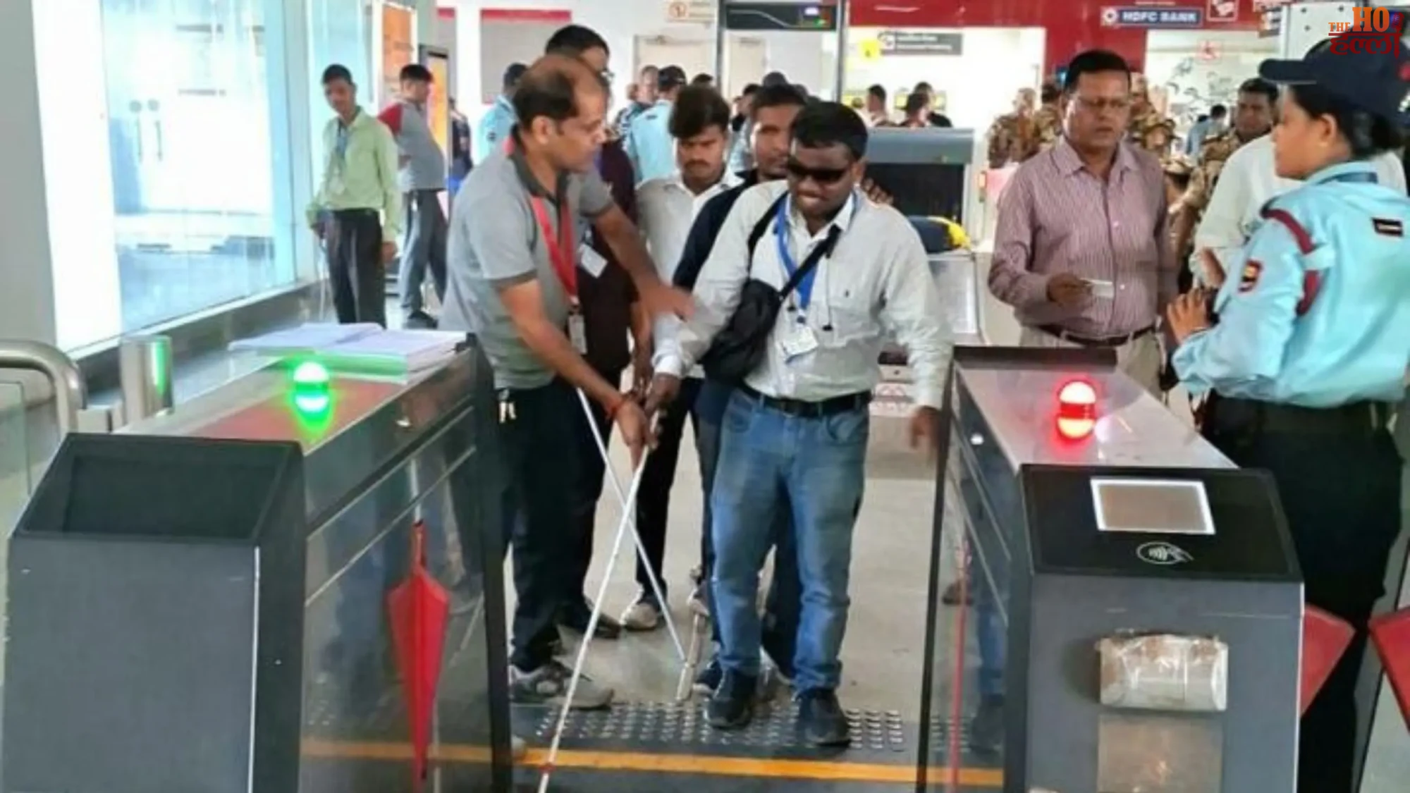 lucknow-metro-visually-impaired-students-visit