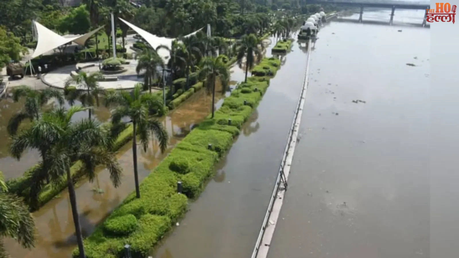 lucknow-news-gomti-river-front-closed-itaunja-villages-waterlogging (2)