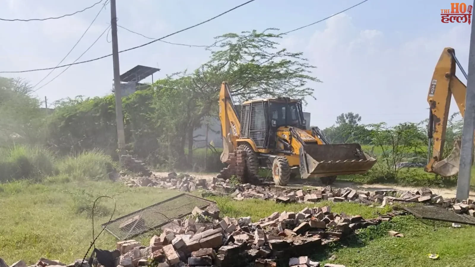 lucknow-news-lda-illegal-plotting-bulldozer-action-gosainganj (2)