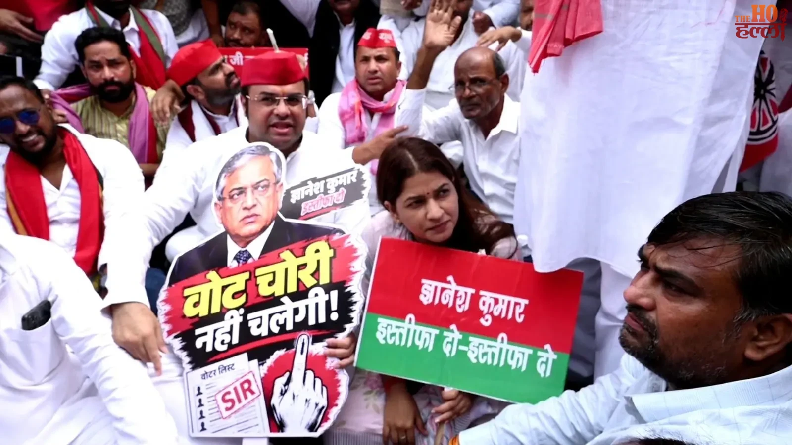 lucknow-sp-protest-gyanesh-kumar-putla-sir-voter-list (3)