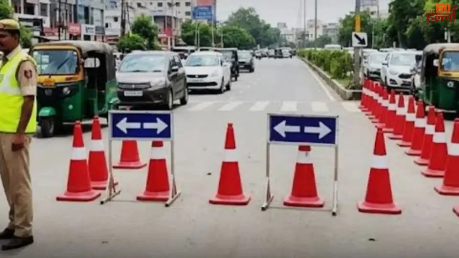 lucknow-traffic-diversion-police-smriti-diwas-news