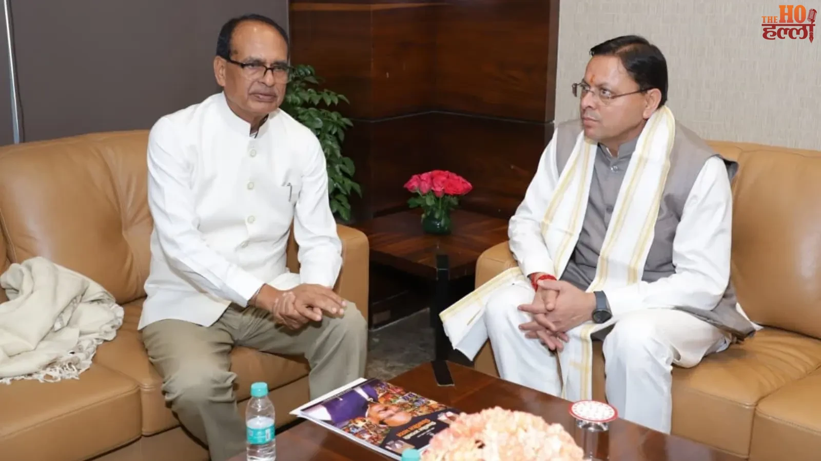 pushkar-singh-dhami-shivraj-singh-chouhan-uttarakhand-rural-road-connectivity-pmgsy