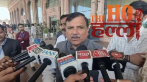 अयोध्या पहुंचे संजय सिंह, बीजेपी पर बरसे, बोले- बिना जानकारी 13 लाख नाम वोटर लिस्ट में जोड़ दिए गए