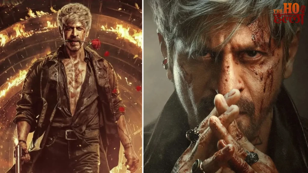 Bollywood News : मुंह में गुलाब, हाथ में बंदूक, किंग के नए पोस्टर से छाए शाहरुख, फैंस भी चहके