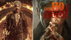 Bollywood News : मुंह में गुलाब, हाथ में बंदूक, किंग के नए पोस्टर से छाए शाहरुख, फैंस भी चहके